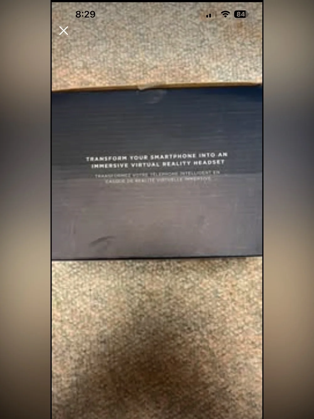 Vintage 2017 NIB Mobil phone virtual reality headset from american eagle